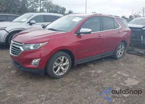2018 Chevrolet Equinox Premier z USA, uszkodzony, nr VIN 3GNAXMEV0JS538811